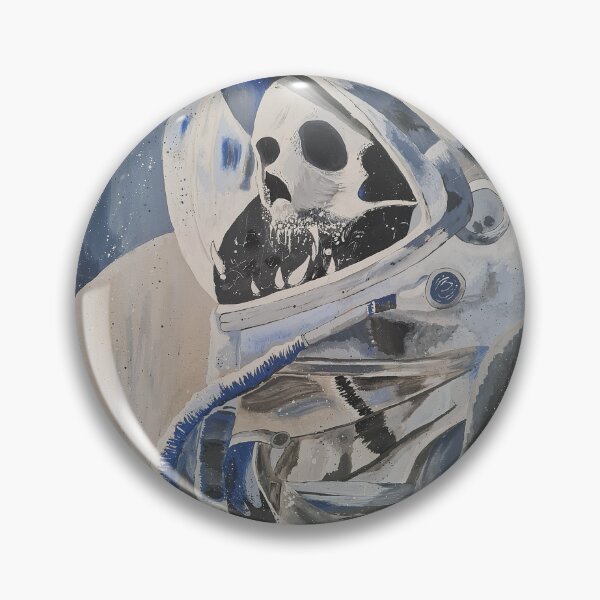 Item preview, Eternal Voyager – Skeleton Astronaut Painting designed and sold by Stefiivn.