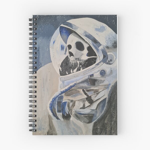 Item preview, Eternal Voyager – Skeleton Astronaut Painting designed and sold by Stefiivn.