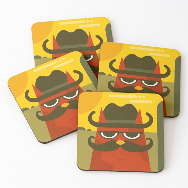 Item preview, Most Wanted Meowboy Cowboy Cat designed and sold by Maud Tee Art.