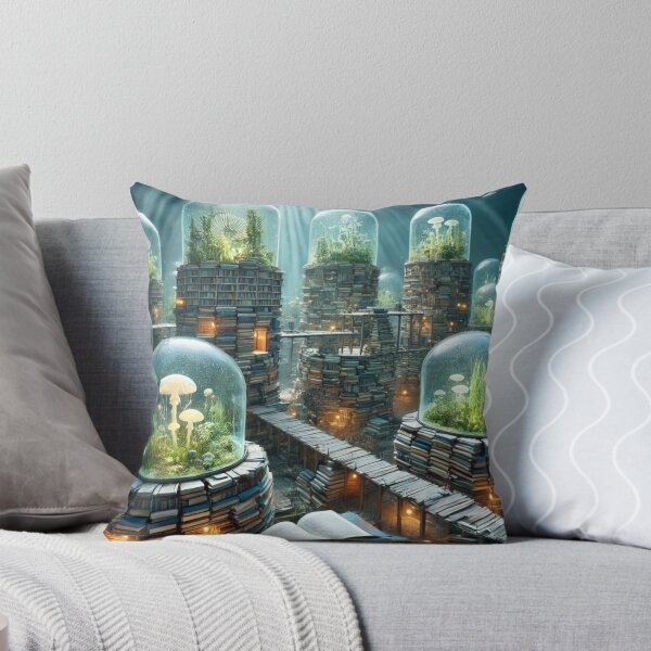 Item preview, The Sunken Library – A Surreal City of Knowledge and Life designed and sold by Eric Nagel.