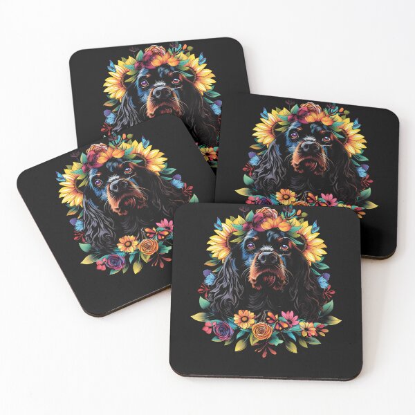 Item preview, Funny Field Spaniel Flowers Floral Colorful Mom Dad Kids designed and sold by rafaeltto.