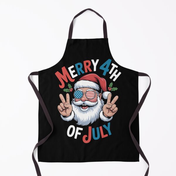 Item preview, Merry 4th Of July Santa Claus Funny Christmas In July designed and sold by JulienAureo.