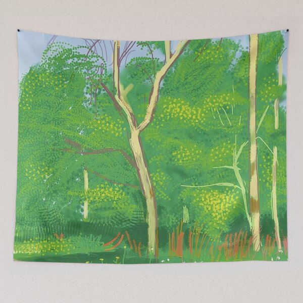 Item preview, The Arrival Of Spring In Woldgate East Yorkshire 27th April 2011 By David Hockney designed and sold by DSGIJUF.