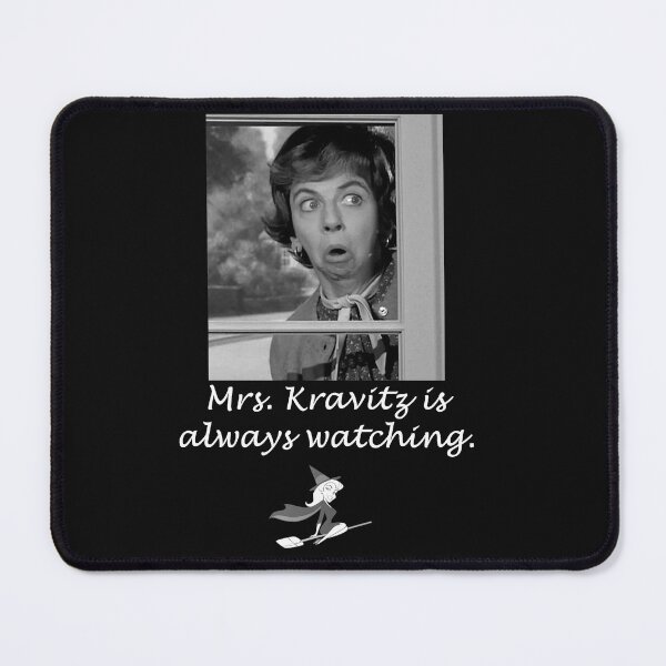 Item preview, Mrs. Kravitz (For Dark Fabrics) designed and sold by Atomic Mouth Designs.