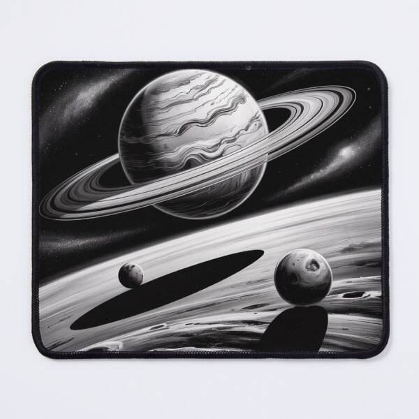 Item preview, Cosmic Symphony in Black and White designed and sold by ArtQueen777.