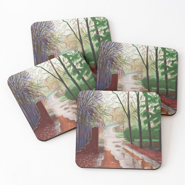 Item preview, The Arrival Of Spring In Woldgate East Yorkshire 29th December 2011 - No. 2 By David Hockney designed and sold by DSGIJUF.