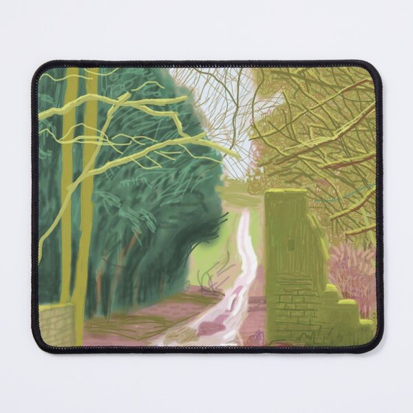 Item preview, The Arrival Of Spring In Woldgate East Yorkshire 29th January 2011 By David Hockney designed and sold by DSGIJUF.