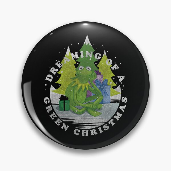 Item preview, Christmas The Muppets Kermit Dreaming Of Green  designed and sold by TREYA ALLEN.