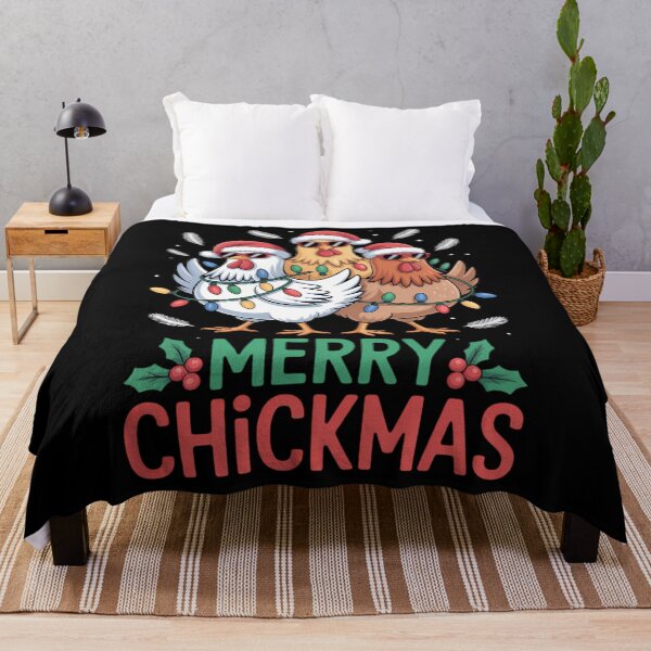Item preview, Merry Chickmas Ornament Lights Chicken Farmer Christmas designed and sold by JulienAureo.