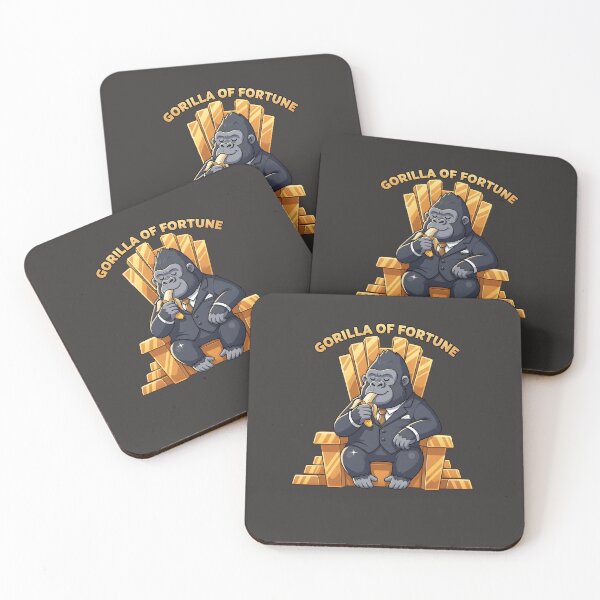 Item preview, Gorilla Gold Feast: Chill King Tee! designed and sold by KakangMudi.