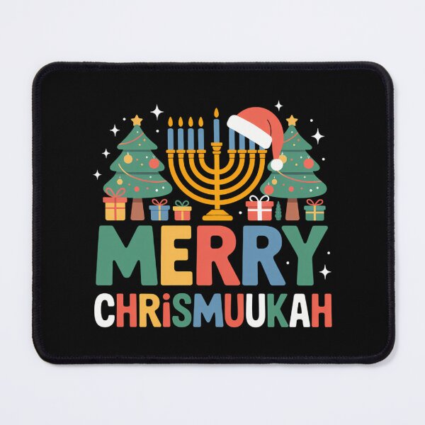 Item preview, Merry Chrismukkah 2025 Happy Hanukkah Christmas designed and sold by JulienAureo.