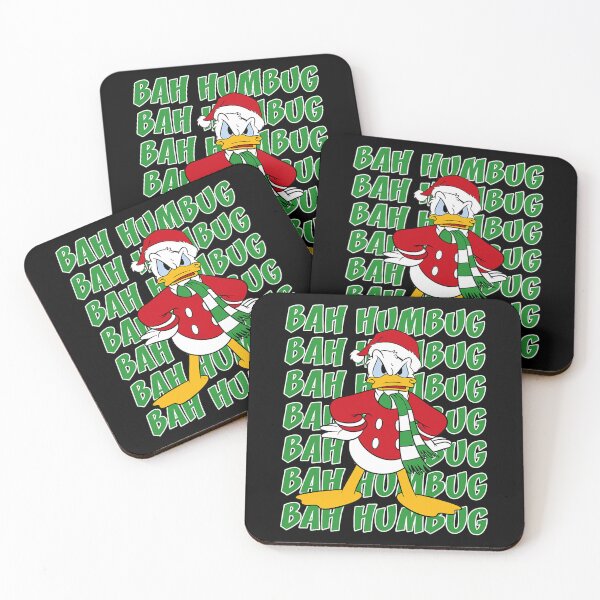 Item preview, Donald Duck Bah Humbug Christmas Text Stack  designed and sold by TREYA ALLEN.