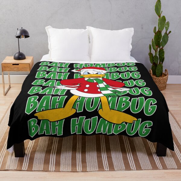 Item preview, Donald Duck Bah Humbug Christmas Text Stack designed and sold by TREYA ALLEN.