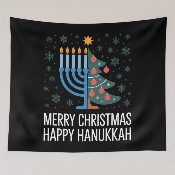Item preview, Merry Chrismukkah Happy Christmas Hanukkah designed and sold by JulienAureo.