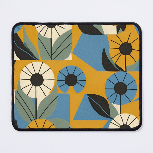 Item preview, Mid Century Style Modern Flowers, 1950s style flowers designed and sold by KolorellaS.