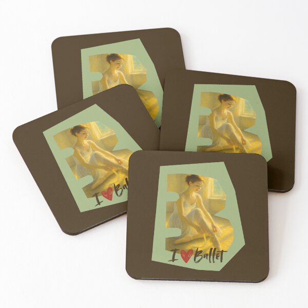 Item preview, I love Ballet - Cute Ballet Lover Design for Dancers, Students and Fans designed and sold by artecomm.