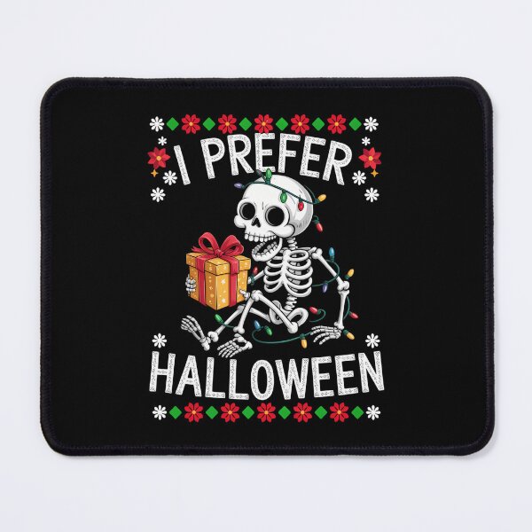 Item preview, Christmas Skeleton Halloween Xmas designed and sold by LunaCrazeArt.