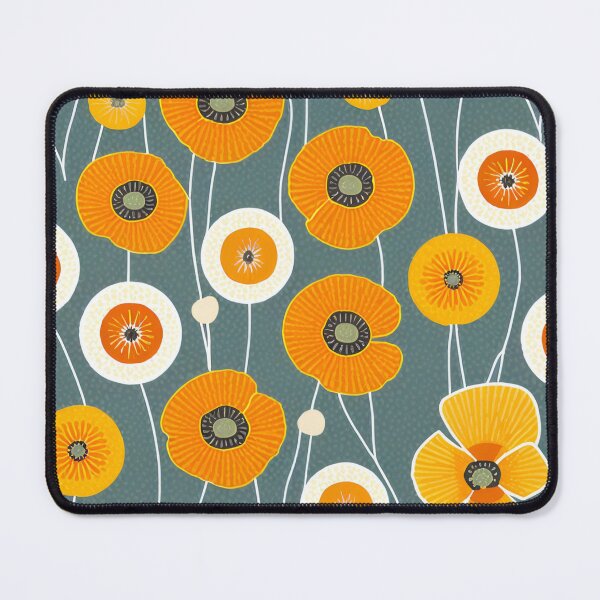 Item preview,  Mid Century Style Modern Flowers designed and sold by KolorellaS.