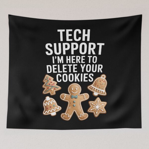 Item preview, Christmas Tech Support Xmas designed and sold by LunaCrazeArt.