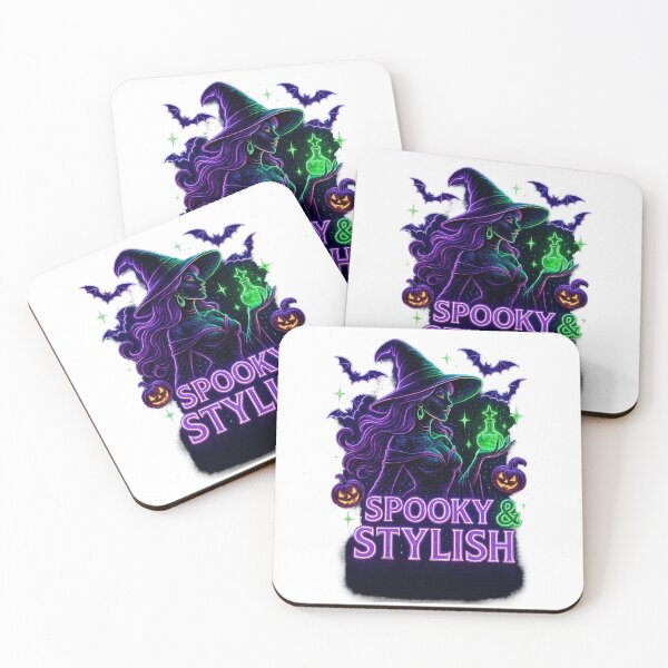 Item preview, Spooky & Stylish – Neon Glam Witch Halloween Design designed and sold by Wear Sculpt.