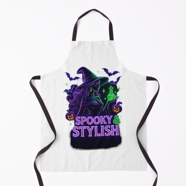 Item preview, Spooky & Stylish – Neon Glam Witch Halloween Design designed and sold by Wear Sculpt.