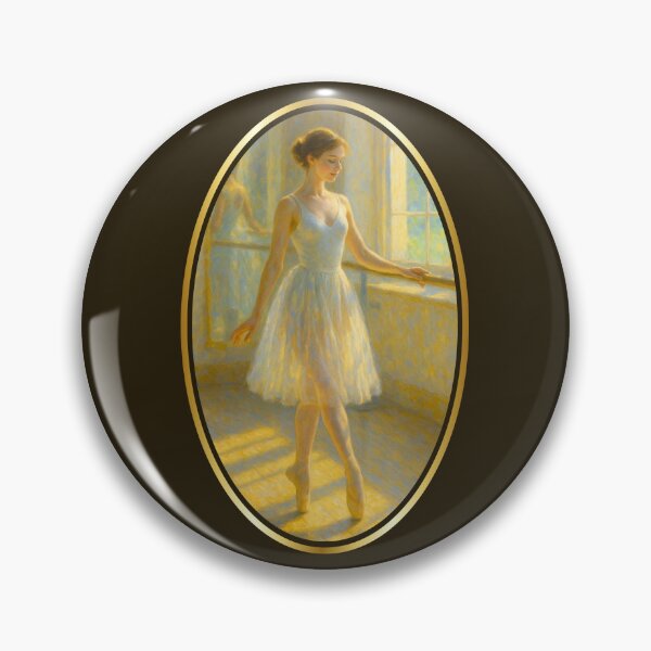 Item preview, Ballet Lover - Graceful Ballerina at the Barre | Dance and Ballet Gift designed and sold by artecomm.