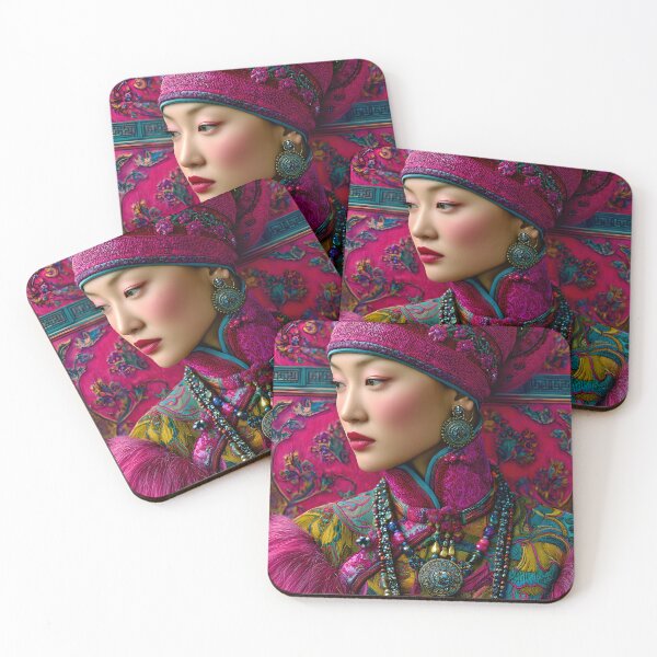 Item preview, Vibrant Traditional Attire with Ornate Accessories designed and sold by Artessie.