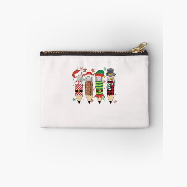 Item preview, Christmas Pencil Crew Santa Reindeer Elf Snowman Teacher designed and sold by TalalosART.
