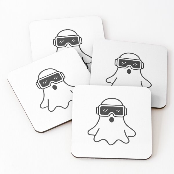 Item preview, Spooky VR Ghost – Tech Halloween Design designed and sold by Code  Monkeys.
