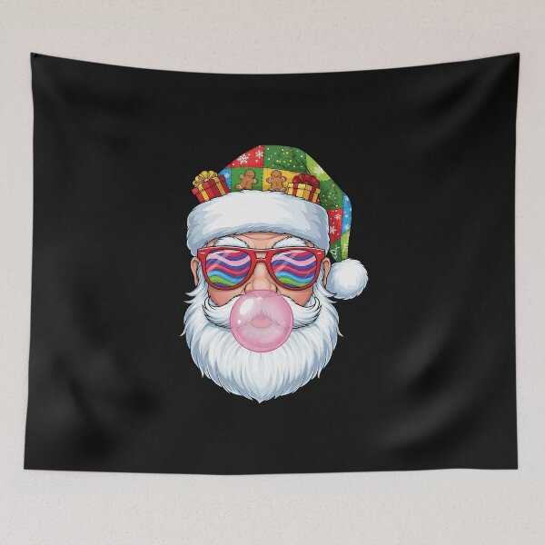 Item preview, Cool Santa Bubblegum Christmas Sunglasses Funny designed and sold by TalalosART.
