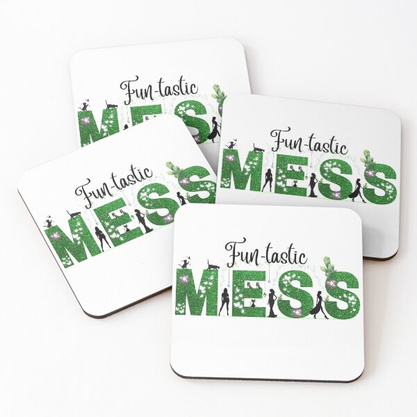 Item preview, Fun-Tastic Mess Green – The Wild Mess designed and sold by PixelByHajni.