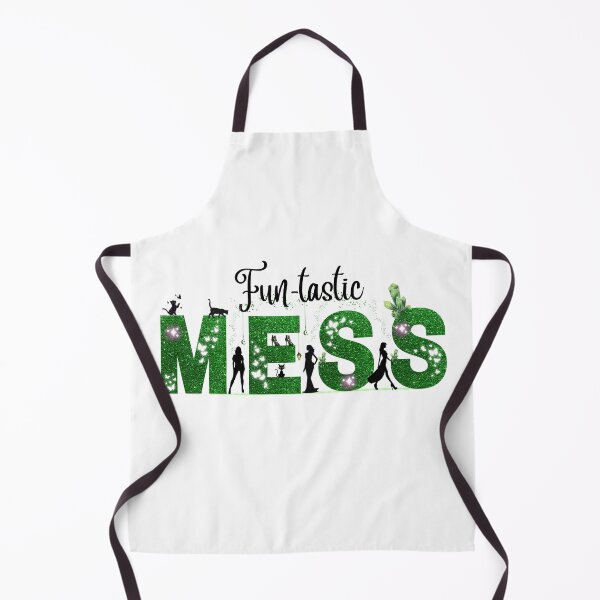 Item preview, Fun-Tastic Mess Green – The Wild Mess designed and sold by PixelByHajni.