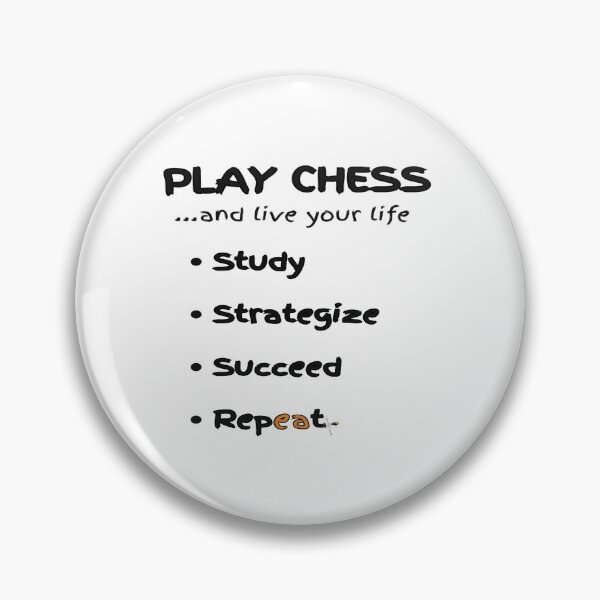 Item preview, Play Chess… and Live Your Life designed and sold by PawnShiftGoods.