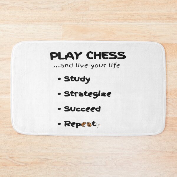 Item preview, Play Chess… and Live Your Life designed and sold by PawnShiftGoods.