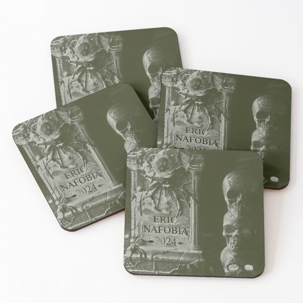 Item preview, Eerie Tombstone and Skull Stack designed and sold by MercerImages.