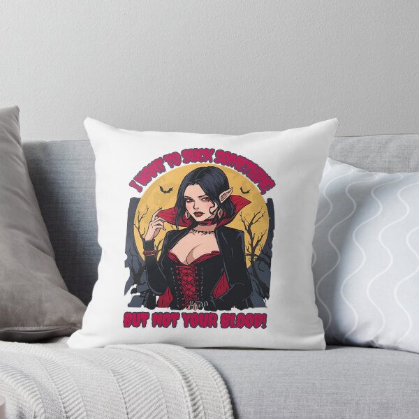 Item preview, I want to suck something, but not your blood! designed and sold by NicMacTees.
