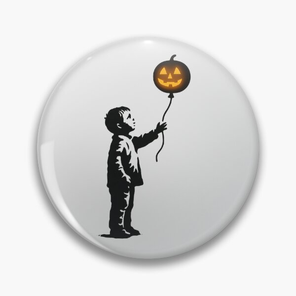 Artikelvorschau, Kürbisballon – Urban Halloween Stencil Art entworfen und verkauft von Bratak.
