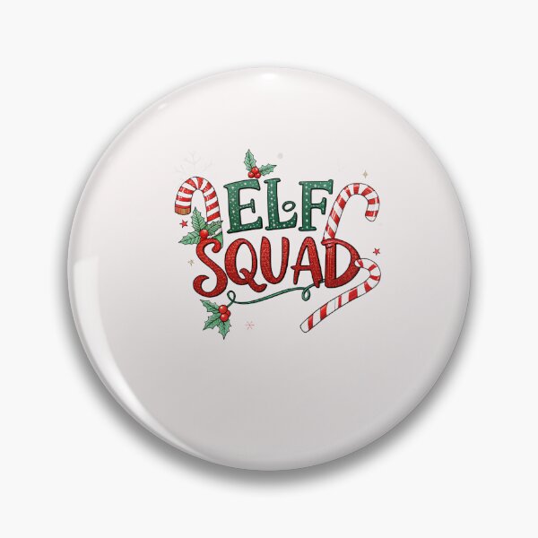 Item preview, Elf Squad Christmas Candy Cane Team Design designed and sold by TalalosART.