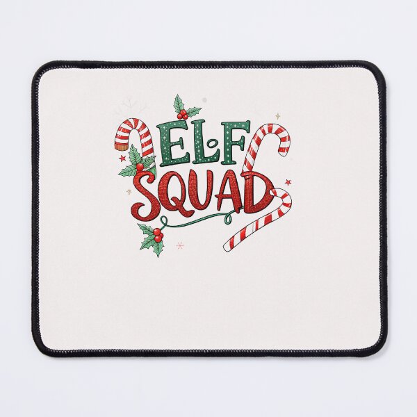 Item preview, Elf Squad Christmas Candy Cane Team Design designed and sold by TalalosART.
