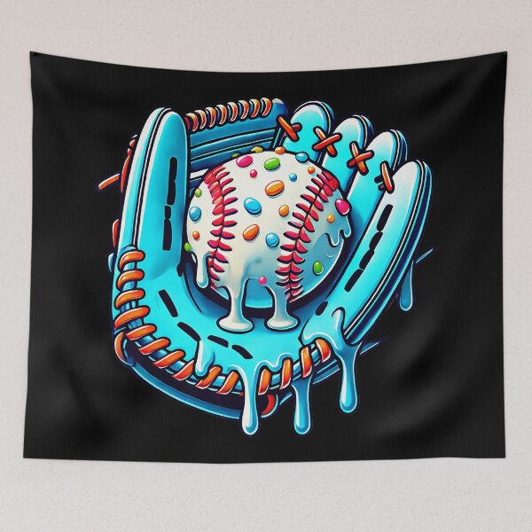 Item preview, Baseball Drip Design Ice Cream Sprinkles Baseball Player  designed and sold by miaa-artistshop.