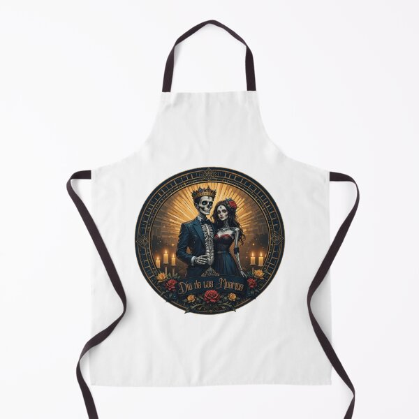 Item preview, Day of the Dia de los Muertos Couple Art Deco designed and sold by AQUILAKREO.