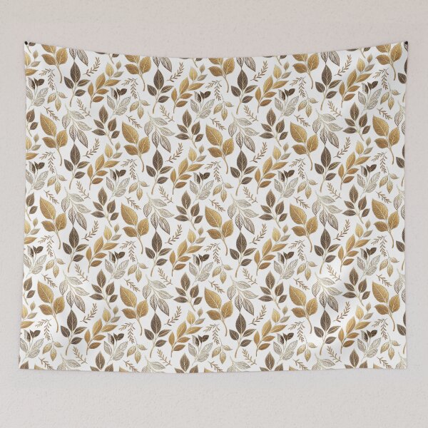 Item preview, Elegant fall leaves with golden colors designed and sold by Merrylands Artshop.