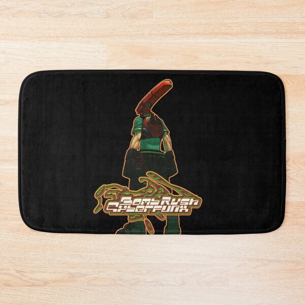 Item preview, Stylish Bomb Rush Cyberfunk Inspired Character Design with Futuristic Logo designed and sold by ZENITHOS.