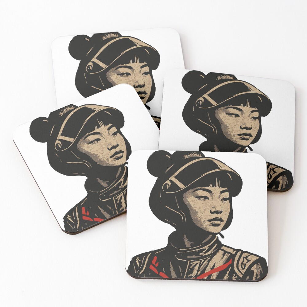 Item preview, Coasters (Set of 4) designed and sold by BruDesignLab.