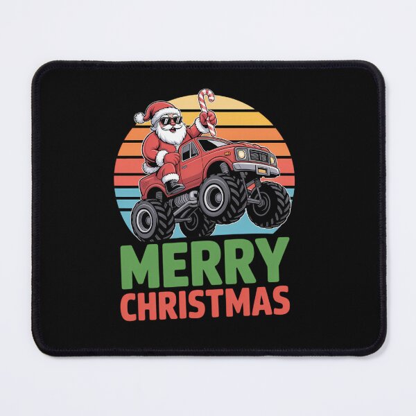 Item preview, Merry Christmas Santa Monster Truck Xmas designed and sold by tabdejinti.