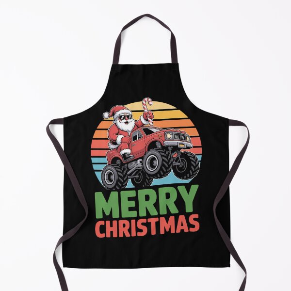 Item preview, Merry Christmas Santa Monster Truck Xmas designed and sold by tabdejinti.
