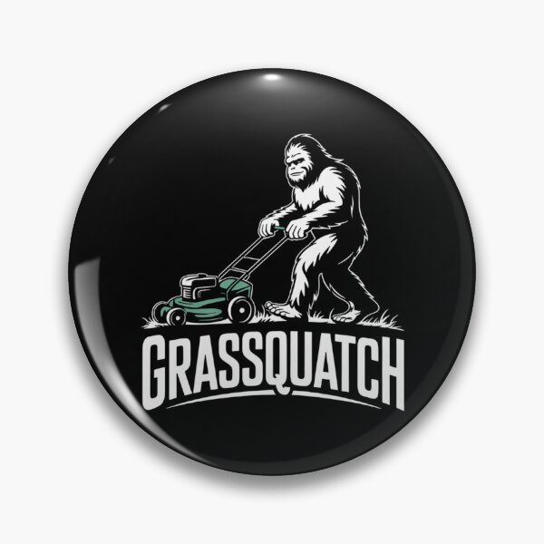 Item preview, Funny Bigfoot Mowing Lawn designed and sold by Turbotine.