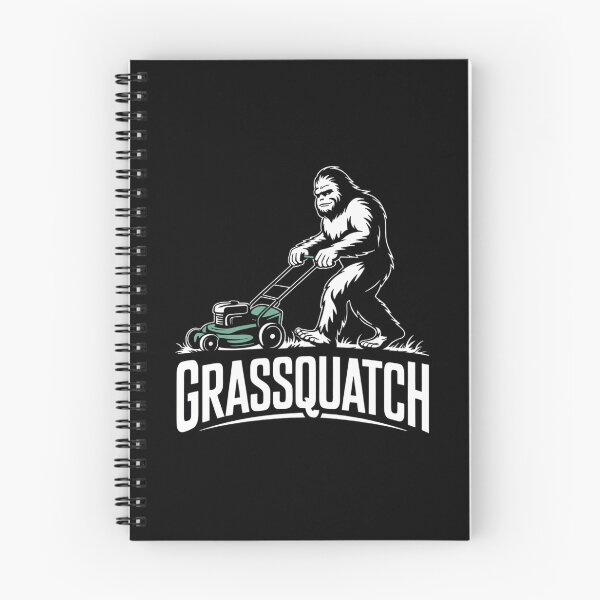 Item preview, Funny Bigfoot Mowing Lawn designed and sold by Turbotine.