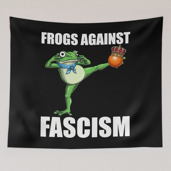 Item preview, Portland 2025 Resist, Portland Frog Protest designed and sold by HayleePacoch.
