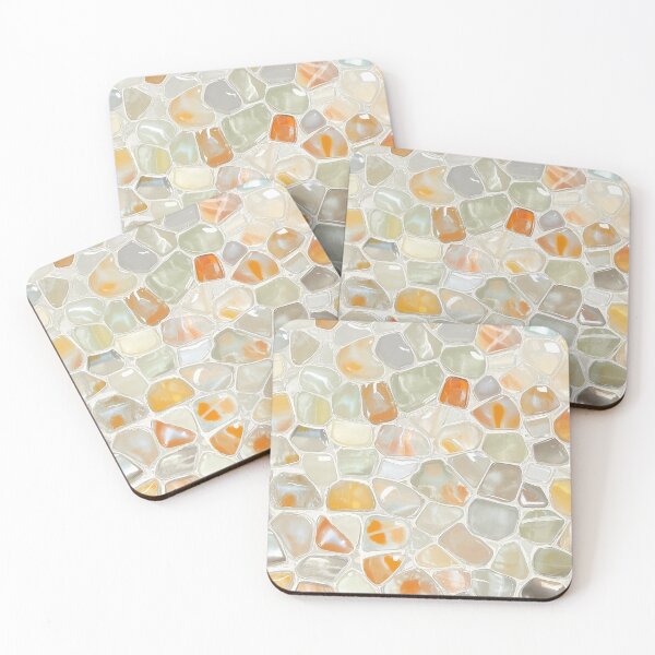 Item preview, Polished River Pebble Mosaic designed and sold by zzz888.
